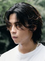 バイフィフス 原宿/表参道(by fifth)&nbsp;メンズシースルーマッシュニュアンスパーマシャドウパーマテテ風