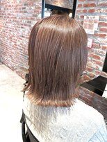 オーガニック アトリエ 大宮(organic+atelier)&nbsp;30代40代脱白髪染めハイライト×くびれミディ×透明感ベージュ