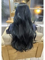 オーセンヘア(AUTHEN.HAIR)&nbsp;（mutsumi.）ダークブルー
