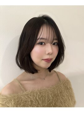ボヌールウメダ(Bonheur UMEDA) 小顔見えが叶うレイヤーボブ/西梅田北新地