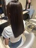 【極艶】カット+髪質改善ストレート+毛髪洗浄+ケラチントリートメント