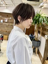 センスヘア(SENSE Hair)&nbsp;ショートボブ/小顔カット/耳掛けショート/グレージュカラー