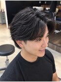 フェザーパーマ/センターパート/ダウンパーマ/韓国/橋本修杜