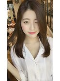 ナチュラルな大人ストレートヘア☆
