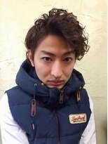 メンズヘアアンドグルーミングサロン ダブル(men's hair grooming salon W) セミウェットウェーブパーマ