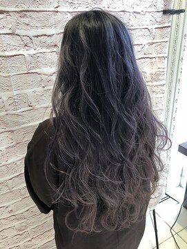 アース コアフュールボーテ 松本庄内店(EARTH coiffure beaute) コントラストバレイヤージュ