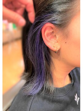 カーサインフィニテイ Hair Design caRsa INFINITY インナーカラー