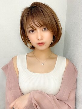 シルクレイ 吉祥寺店(Silk-lei) 似合わせ小顔ヘア★丸みショートボブ 20代30代/Silk-lei吉祥寺