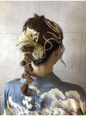 卒業式 ヘアセット 着物ヘア Re:sta by neolive