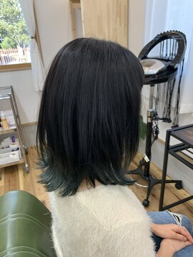 ポルトヘアー(porte hair) 20代、30代、40代、カラー、外ハネ、裾カラー、髪質改善