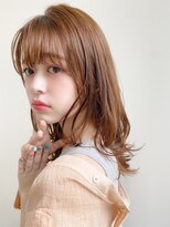 トゥーナ 表参道(tona) 小顔カット・外ハネボブ・くびれヘア・ペールベージュ