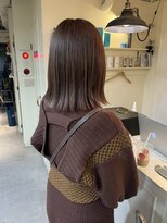 ロロ(ro-ro)&nbsp;【恵比寿ro-ro】ピンクベージュカラー×ボブ