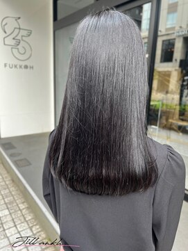 ジル アンク(Jill ankh) 《Jillankh 姫路駅前》ダークブラウン　就活　実習　艶髪