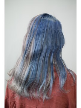 ファイブバイジエクト 堀江(FIVE by The Ect) ブルー×シルバー×ユニコーン