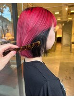 ロジェ(loje) 【loje】黒髪/根元の黒を活かしたインナーブラックstyle★