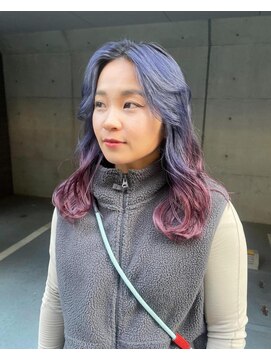 レコ 渋谷(LECO) ライラックとモーブピンクカラー