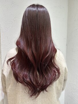 アジールヘア 池袋東口店(agir hair) レッドブラウン似合わせカットイメチェンヘアスタイル池袋