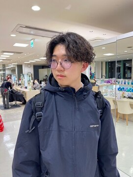 ケンジ 平塚ラスカ店(KENJE) 波巻きスパイラル/ツイストスパイラル/メンズパーマ/湘南/平塚