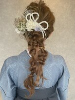 リム(LIM)&nbsp;編みおろし/ヘアアレンジ/ヘアセット