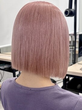 ロウル 渋谷(LOWRL) ピンクベージュ/ケアブリーチ