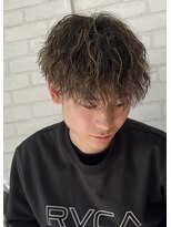 メンズバイココテラス 豊中(men's by cocoterace) 波巻きパーマ/ツイスパ/メンズパーマ/メンズカット