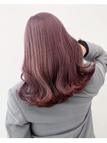 アンブルリュクス 中野(amble luxe)&nbsp;【ピンク系カラー】【ブリーチなし】【イルミナカラー】