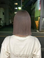 アドア 横浜(ADORE)&nbsp;【ADORE 横浜】ラベンダーグレージュ×切りっぱなしボブ