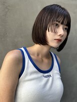 トリッカ シブヤ(TRICCA SHIBUYA)&nbsp;姫カット/切りっぱなし/ボブ/顔まわりカット/10代20代