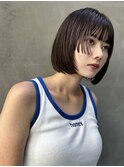 姫カット/切りっぱなし/ボブ/顔まわりカット/10代20代