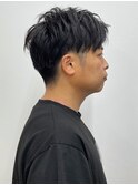 爽やかショート 刈り上げツーブロック ビジネススタイル