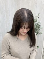 トコ(toco) 〇透明感カラー〇オリーブブラウン×ローレイヤー