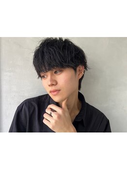 メンズ得意なスタッフ在籍◇ON/OFFもカッコ良くキマるスタイルをご提案！再現性も高く、朝のセットも簡単に