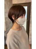 ショートボブ/ショートヘア/脱白髪染め/白髪ぼかし/髪質改善