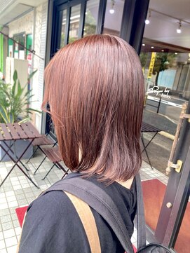 シャンプーボーイアネックス(SHAMPOO BOY Annex) ペールピンクブラウン