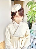 卒業式袴ヘアアレンジ