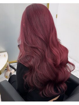 ジュイル シブヤ(JEWIL SHIBUYA) ブリーチ毛から作る赤髪