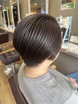 ヘアーメイクロージー 八軒店 (HAIR MAKE ROSY)&nbsp;大人ショートミルクテーベージュハイライトレイヤーヘッドスパ