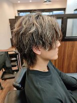 カルム 西日暮里(Calme) メッシュ/ブリーチ/ウルフ/センターパート