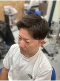 ツーブロック刈り上げ<理容室>/メンズ/バーバー/サロン