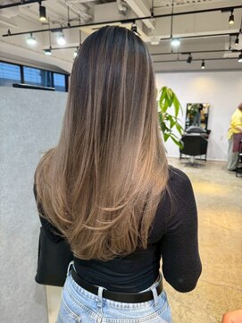 メリー オオサカ(Merly Osaka) 海外風バレイヤージュ