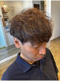 men's パーマ風ショートstyle☆
