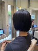コンパクトな美シルエットボブ
