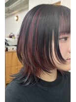 エルム 原宿 表参道(yelm)&nbsp;インナーカラー/イヤリングカラー/韓国ヘア/ケアブリーチ/原宿/