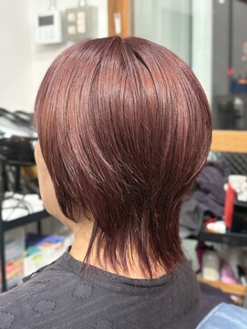 スナリー(Snaly) ボブウルフ～コーラルピンク～