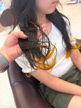ユウヘアー 千代田橋店(U Hair) 裾カラー/夏休みカラー/デザインカラー/エンドカラー