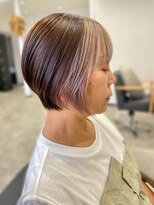 リノアバイフェリア(LINO’A by felia)&nbsp;30代40代50代☆フェイスフレーミングで白髪ぼかし☆大人ショート