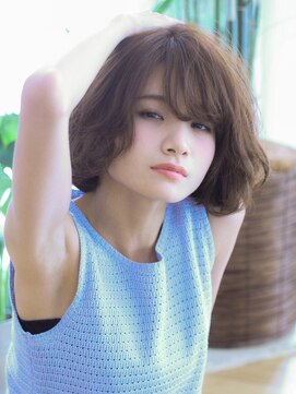 ヴィヴィ(VIVIE) 小顔グランマッシュボブリーチなしブルージュグレージュベージュ