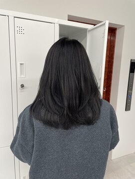 ヌーヴェル(nouvelle) グレージュ×レイヤーカット