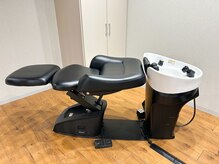 フルフラットシャンプー台でヘッドスパや頭浸浴も◎堀江/新町