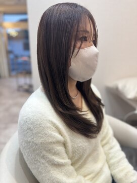 縮毛矯正＋カラー＋カット